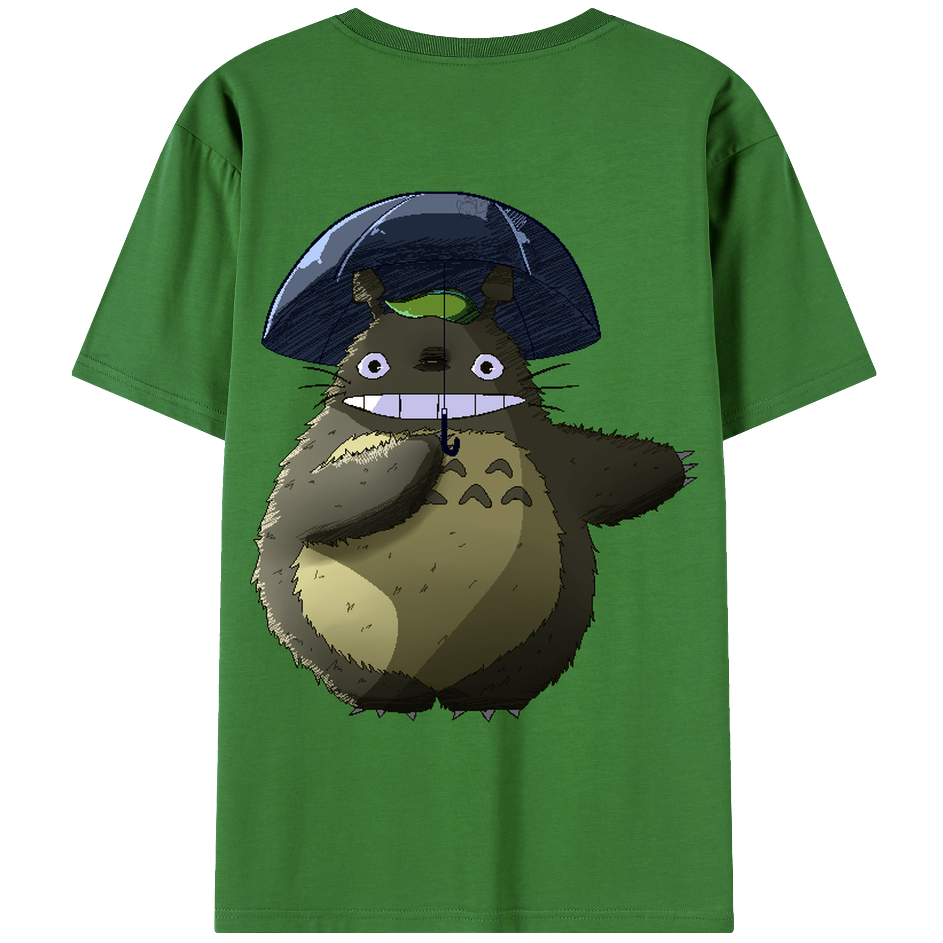 （画像用） となりのトトロ 草壁メイ 草壁サツキ My Neighbor Totoro Satsuki Kusakabe Mei Kusakabe レディース半袖Tシャツ(バックプリント)